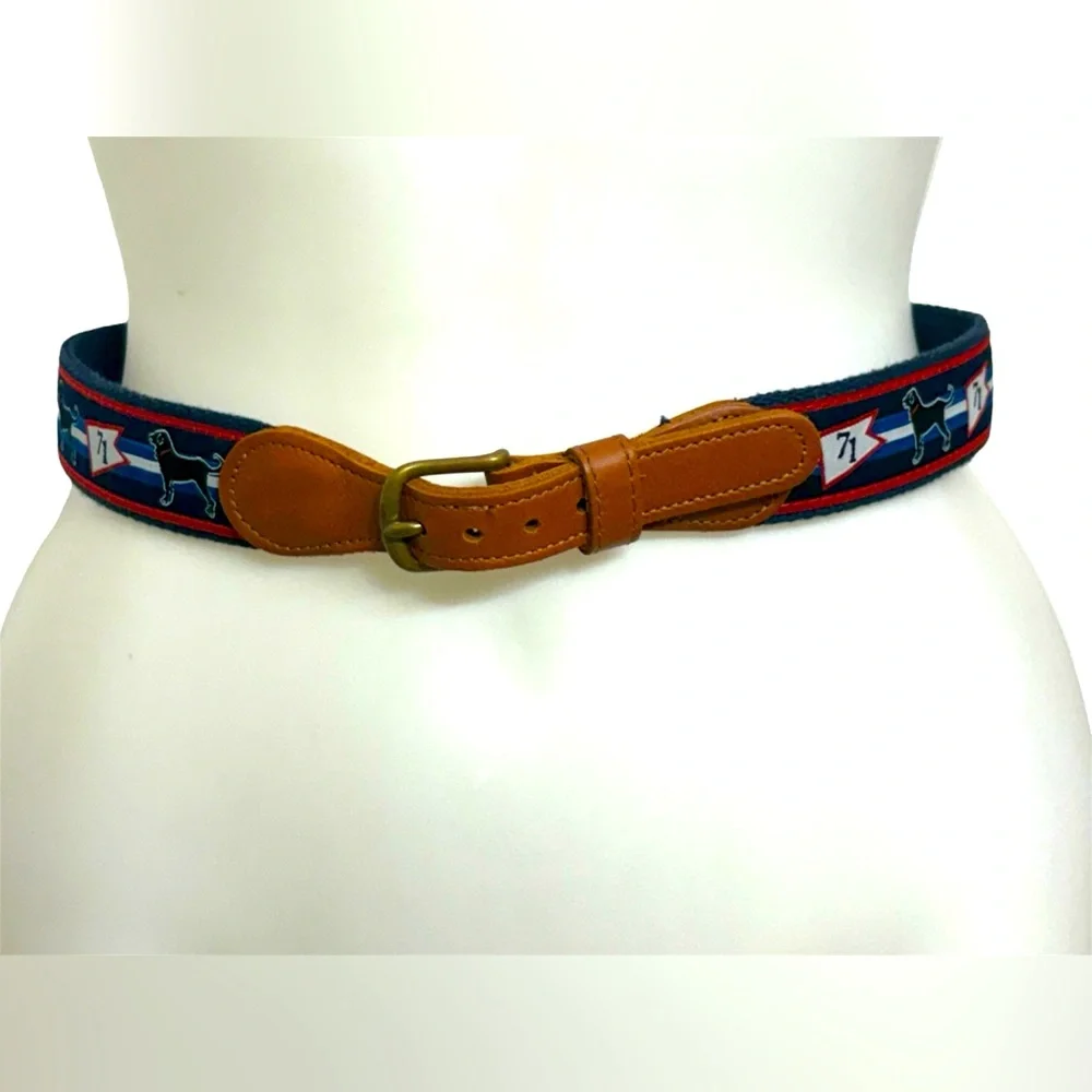 *RARE* The Black Dog Martha’s Vineyard Belt Size 25 Inches